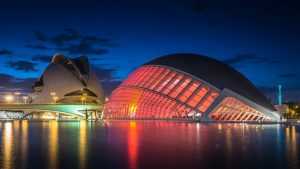 Fondo Ciudad de las Ciencias en Valencia, ciudad para vivir